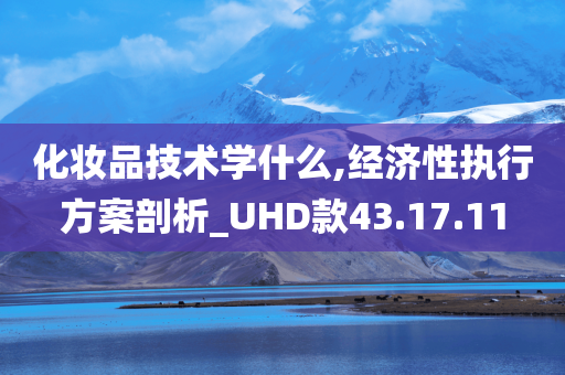 化妆品技术学什么,经济性执行方案剖析_UHD款43.17.11