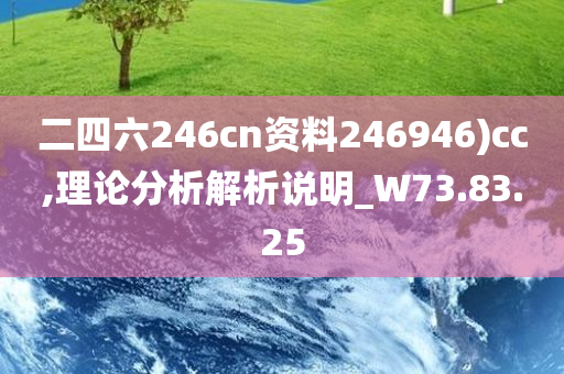 二四六246cn资料246946)cc,理论分析解析说明_W73.83.25