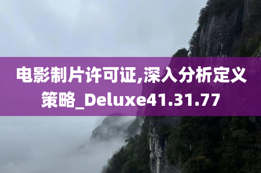 电影制片许可证,深入分析定义策略_Deluxe41.31.77