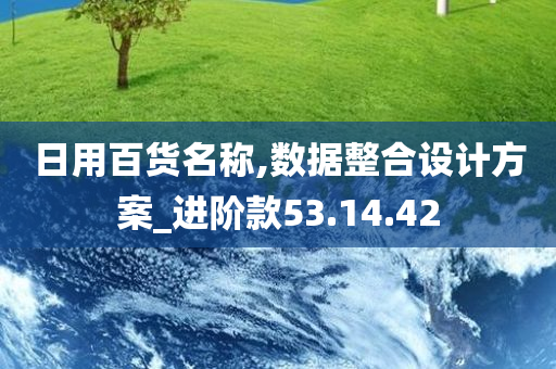 日用百货名称,数据整合设计方案_进阶款53.14.42