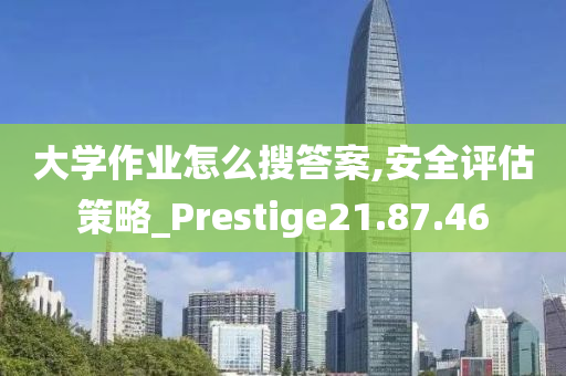 大学作业怎么搜答案,安全评估策略_Prestige21.87.46