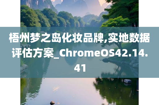 梧州梦之岛化妆品牌,实地数据评估方案_ChromeOS42.14.41