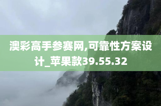 澳彩高手参赛网,可靠性方案设计_苹果款39.55.32