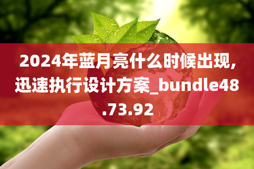 2024年蓝月亮什么时候出现,迅速执行设计方案_bundle48.73.92