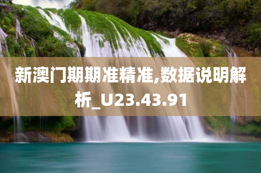 新澳门期期准精准,数据说明解析_U23.43.91