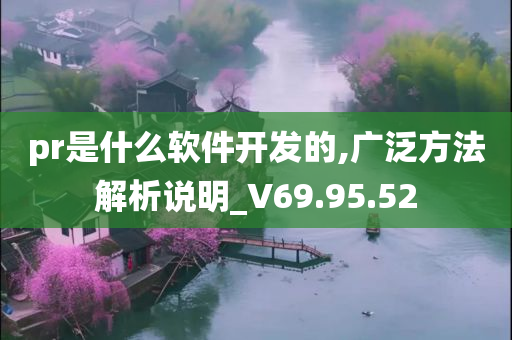 pr是什么软件开发的,广泛方法解析说明_V69.95.52