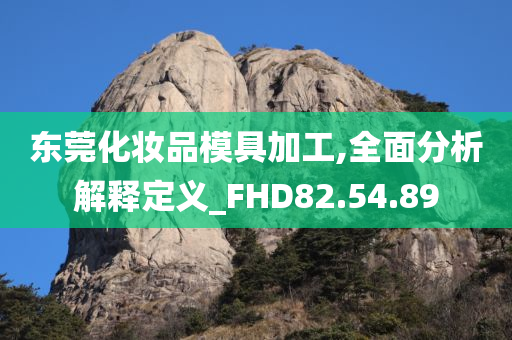 东莞化妆品模具加工,全面分析解释定义_FHD82.54.89