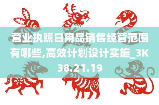 营业执照日用品销售经营范围有哪些,高效计划设计实施_3K38.21.19