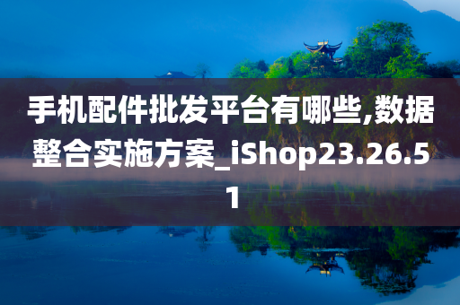 手机配件批发平台有哪些,数据整合实施方案_iShop23.26.51