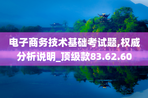 电子商务技术基础考试题,权威分析说明_顶级款83.62.60