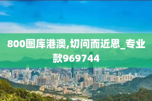 800图库港澳,切问而近思_专业款969744