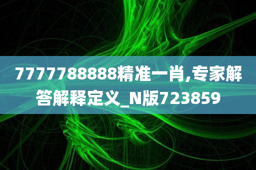 7777788888精准一肖,专家解答解释定义_N版723859