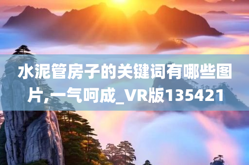 水泥管房子的关键词有哪些图片,一气呵成_VR版135421