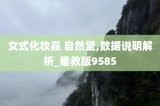 女式化妆品 自然堂,数据说明解析_垂救版9585