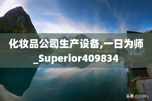 化妆品公司生产设备,一日为师_Superior409834