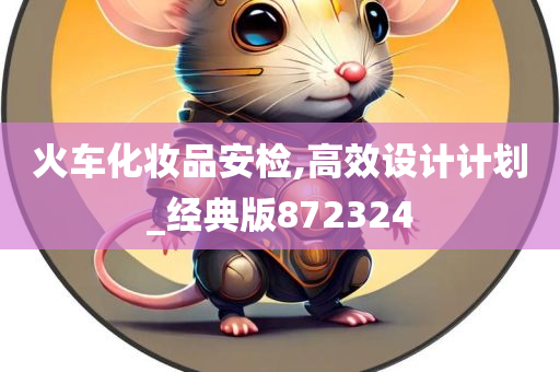 火车化妆品安检,高效设计计划_经典版872324