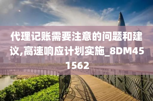 代理记账需要注意的问题和建议,高速响应计划实施_8DM451562