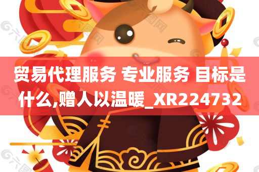 贸易代理服务 专业服务 目标是什么,赠人以温暖_XR224732