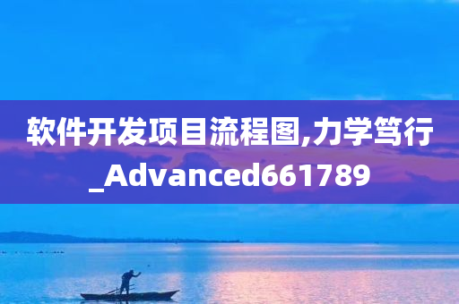 软件开发项目流程图,力学笃行_Advanced661789