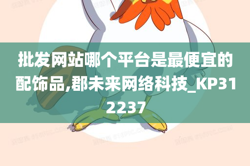 批发网站哪个平台是最便宜的配饰品,郡未来网络科技_KP312237