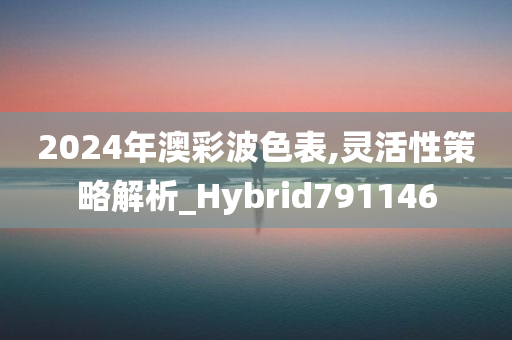 2024年澳彩波色表,灵活性策略解析_Hybrid791146