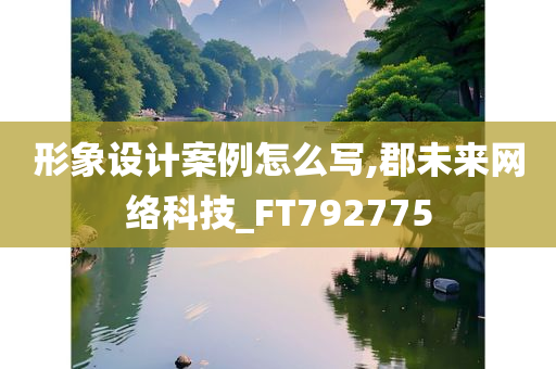 形象设计案例怎么写,郡未来网络科技_FT792775