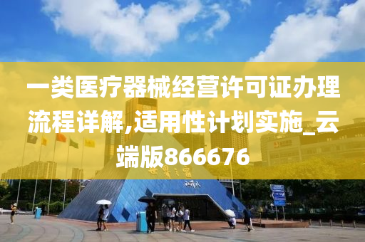 一类医疗器械经营许可证办理流程详解,适用性计划实施_云端版866676