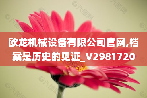 欧龙机械设备有限公司官网,档案是历史的见证_V2981720