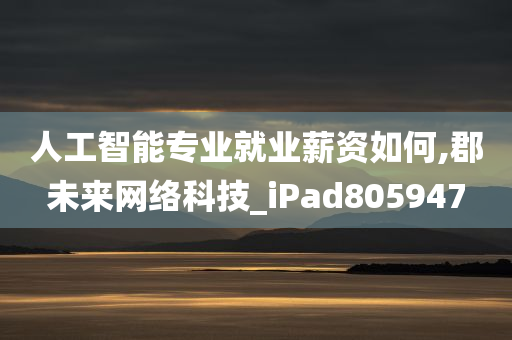 人工智能专业就业薪资如何,郡未来网络科技_iPad805947