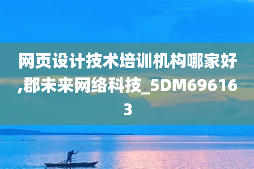 网页设计技术培训机构哪家好,郡未来网络科技_5DM696163