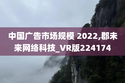 中国广告市场规模 2022,郡未来网络科技_VR版224174