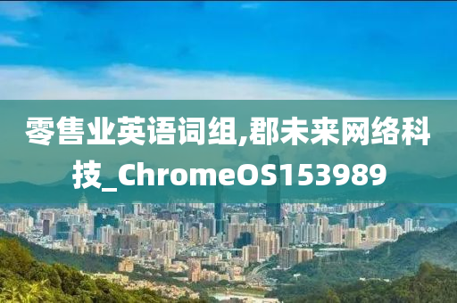 零售业英语词组,郡未来网络科技_ChromeOS153989