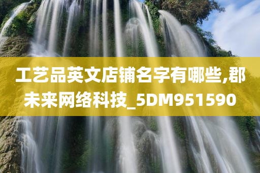 工艺品英文店铺名字有哪些,郡未来网络科技_5DM951590