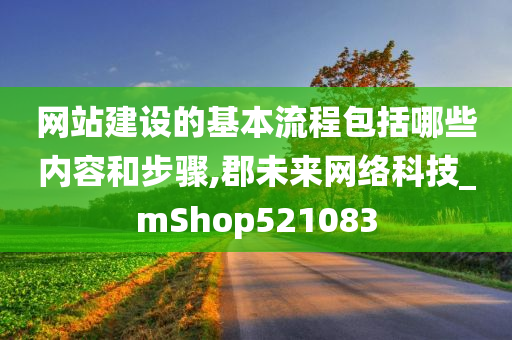 网站建设的基本流程包括哪些内容和步骤,郡未来网络科技_mShop521083