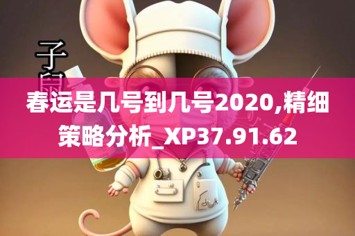 春运是几号到几号2020,精细策略分析_XP37.91.62