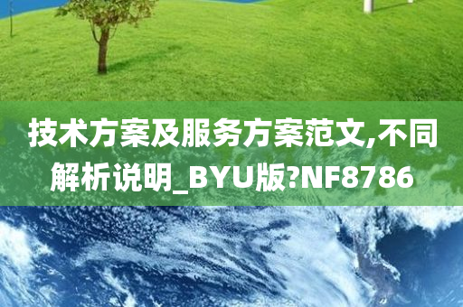 技术方案及服务方案范文,不同解析说明_BYU版?NF8786