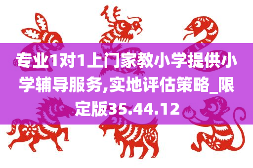 专业1对1上门家教小学提供小学辅导服务,实地评估策略_限定版35.44.12