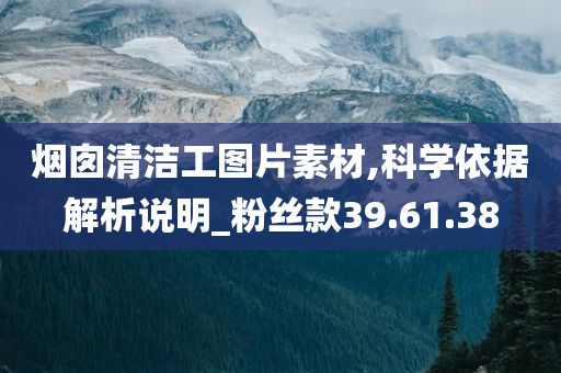 烟囱清洁工图片素材,科学依据解析说明_粉丝款39.61.38